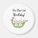 Recherche de petit pois magnets Jumeaux