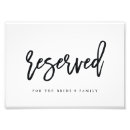 Zoek naar gereserveerd posters Trouwbord