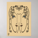 Recherche de visage deux art Visages