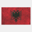 Recherche de drapeau albanais autocollants Fierté albanaise