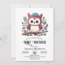 Recherche de petit hibou invitations Garçon