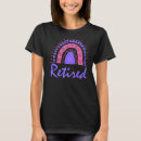 Recherche de rétro arc en ciel tshirts Rose