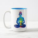 Recherche de chakras tasses Yoga