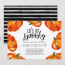 Recherche de citrouille halloween invitations Typographie