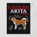 Recherche de akita inu cartes postales Animal de compagnie