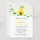 Recherche de fruit drôle invitations Jaune