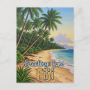Recherche de le fiji cartes postales Vintage