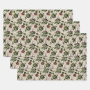 Recherche de mauvaise herbe papier cadeau Vintage