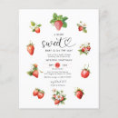 Zoek naar strawberry baby shower invitations Boho