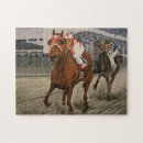 Recherche de cheval de course puzzles Gagnant