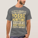 Recherche de fossile tshirts Vacances