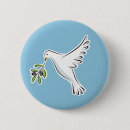 Zoek naar vredesduif buttons Blauw
