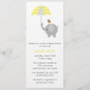 Recherche de jaune 10x23 invitations Éléphant