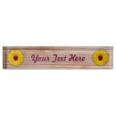 Zoek naar zonnebloemen naambordjes Lente