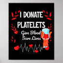 Recherche de plaquettes posters Sang