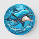 Recherche de animaux marins horloges Dauphin