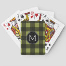 Recherche de motif plaid jeux de cartes Initiale