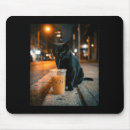 Recherche de café noir tapis souris Chat