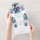 Recherche de fiesta quinceañera invitations Floral
