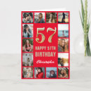 Recherche de 57 ans vœux cartes Cinquante septième