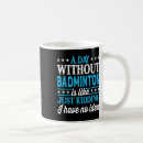 Recherche de citation de badminton tasses Sport