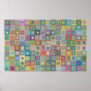 Zoek naar retro patroon posters Eenvoudig