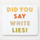 Recherche de mensonge tapis souris Blanc