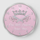 Recherche de nursery decor horloges Girl