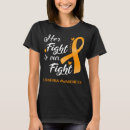 Recherche de leucémie de lutte tshirts Combat