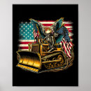 Zoek naar bulldozers posters Vintage