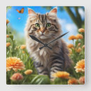 Zoek naar mooie katten klokken Schattig