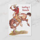 Recherche de cowboy vintage cartes visite Cru