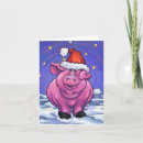 Recherche de porc noël cartes Festif