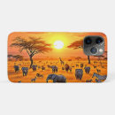 Recherche de la savane iphone coques Animaux sauvages