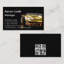 Recherche de pièces de voiture cartes visite Vente automobile professionnelle
