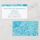 Recherche de service piscine cartes visite Entretien