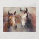 Recherche de cheval abstrait cartes postales Animaux