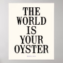 Zoek naar oester posters Quote
