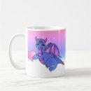 Recherche de dragon bleu tasses Dragons