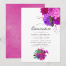 Recherche de fuchsia quinceanera invitations Chic