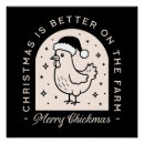 Recherche de poulet drôle posters Joyeux noël
