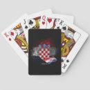 Recherche de croate jeux de cartes Drapeau