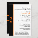 Recherche de orange bar bat mitzvah invitations Célébration