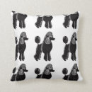 Recherche de de caniche coussins Motif