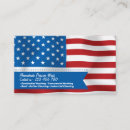 Recherche de drapeau américain cartes visite Rouge blanc et bleu