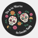 Recherche de muertos autocollants Crânes de sucre