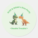 Recherche de anniversaire dinosaure autocollants Boy