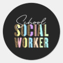 Recherche de travail social autocollants Justice sociale