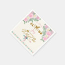 Zoek naar herten servetten Roze bloemen