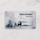 Recherche de noël aquarelle cartes visite Hiver